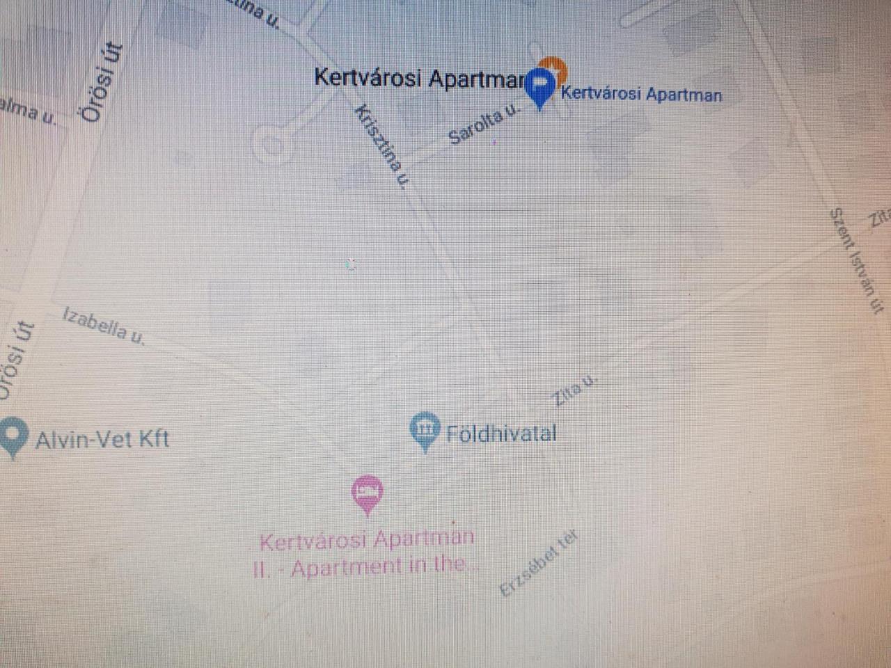 Kertvarosi Apartman II Tiszaújváros Exterior foto